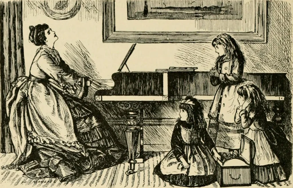 An illustration from Skämtbilden och dess historia i konsten, 1910, leaf 271