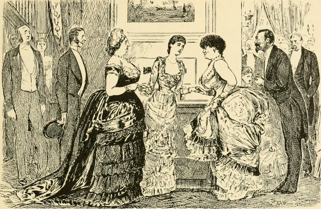 An illustration from Skämtbilden och dess historia i konsten, 1910, leaf 272