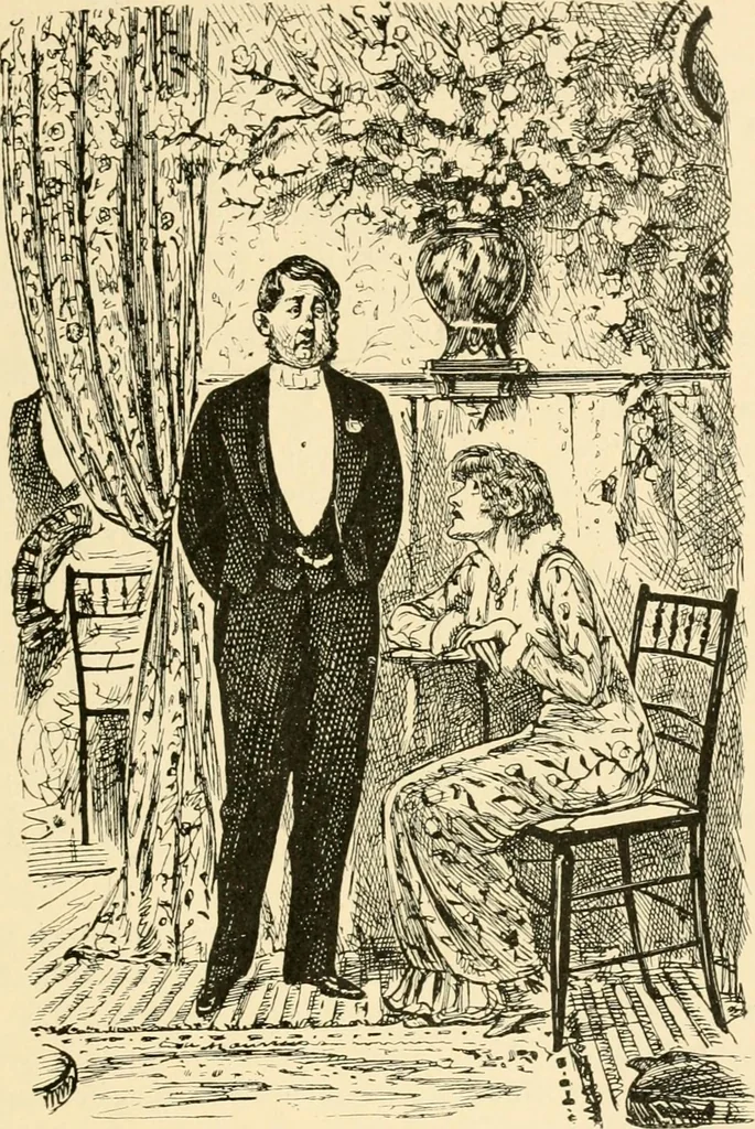 An illustration from Skämtbilden och dess historia i konsten, 1910, leaf 276