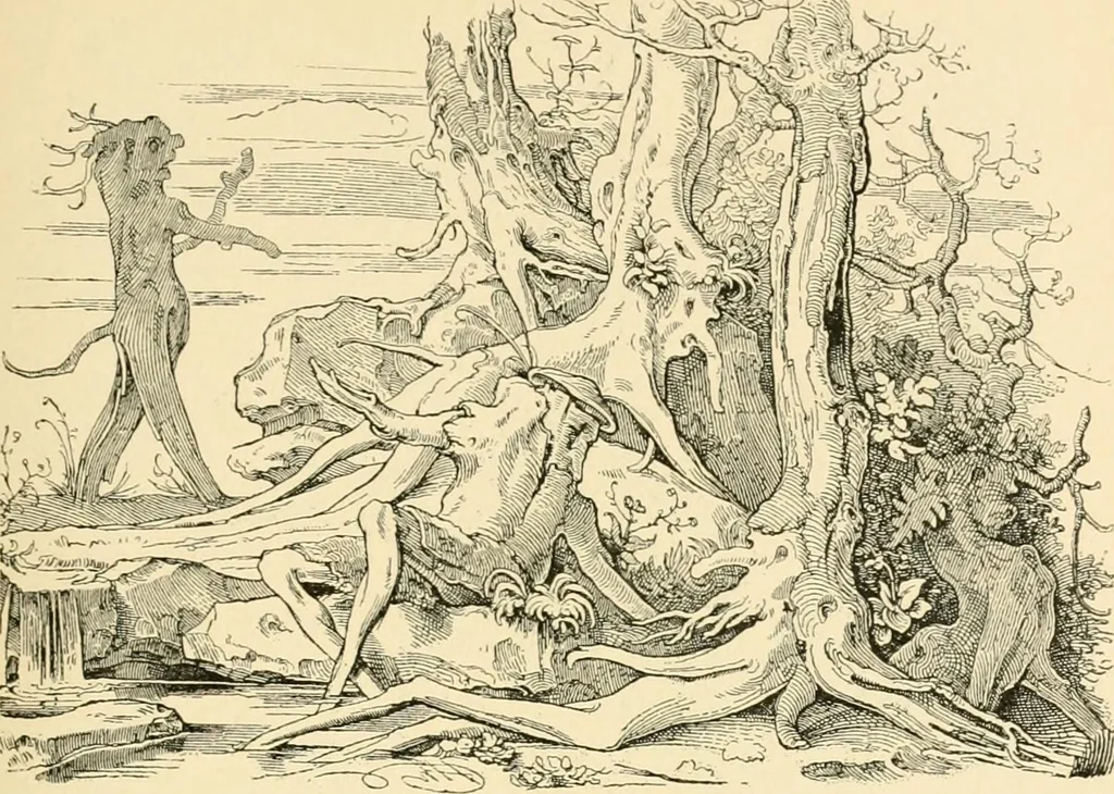 An illustration from Skämtbilden och dess historia i konsten, 1910, leaf 294