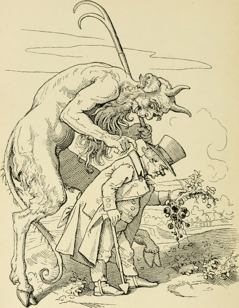 An illustration from Skämtbilden och dess historia i konsten, 1910, leaf 295