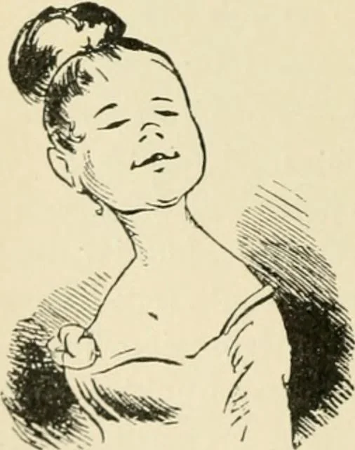An illustration from Skämtbilden och dess historia i konsten, 1910, leaf 305
