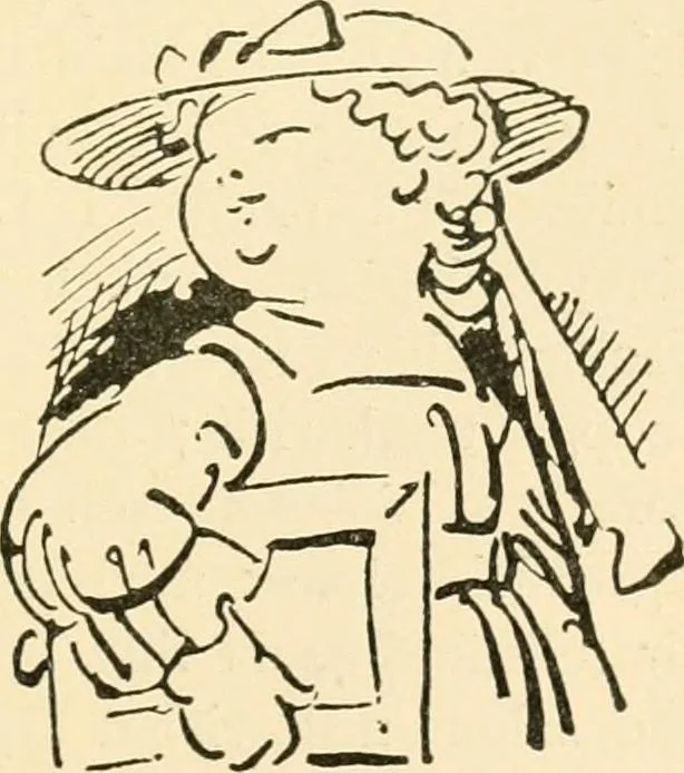 An illustration from Skämtbilden och dess historia i konsten, 1910, leaf 306