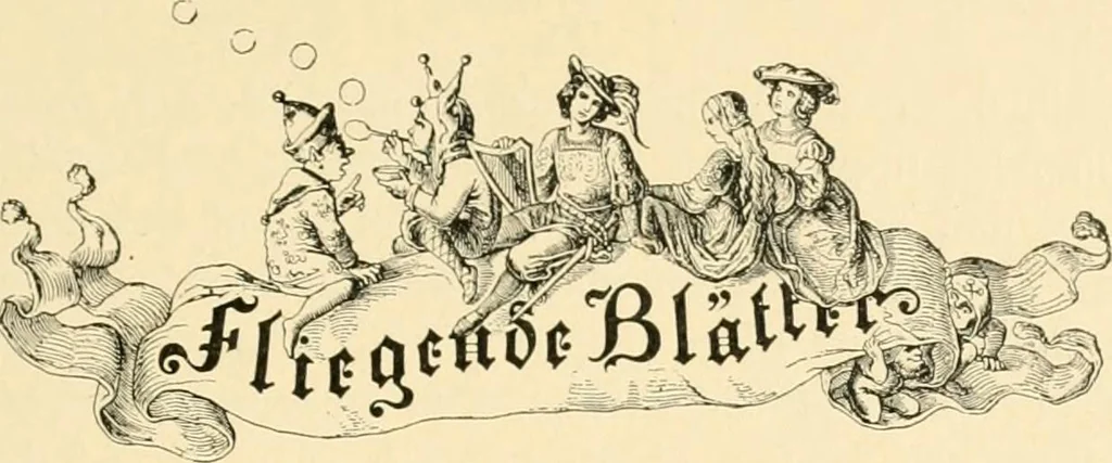An illustration from Skämtbilden och dess historia i konsten, 1910, leaf 326