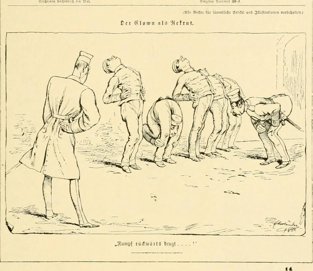 An illustration from Skämtbilden och dess historia i konsten, 1910, leaf 326