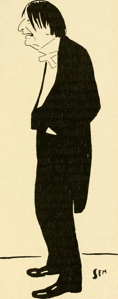 An illustration from Skämtbilden och dess historia i konsten, 1910, leaf 384