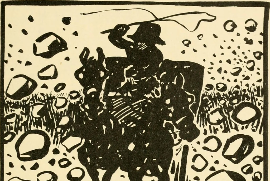An illustration from Skämtbilden och dess historia i konsten, 1910, leaf 400