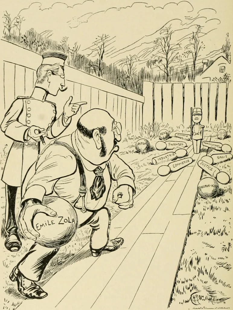 An illustration from Skämtbilden och dess historia i konsten, 1910, leaf 403