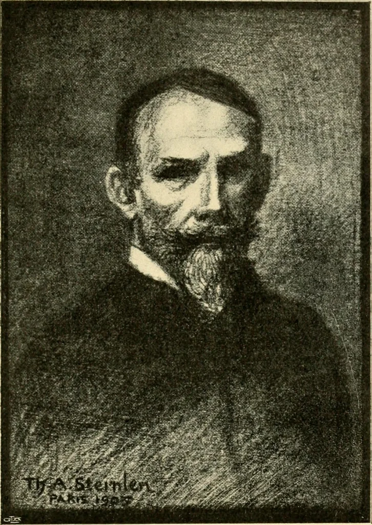 An illustration from Skämtbilden och dess historia i konsten, 1910, leaf 426