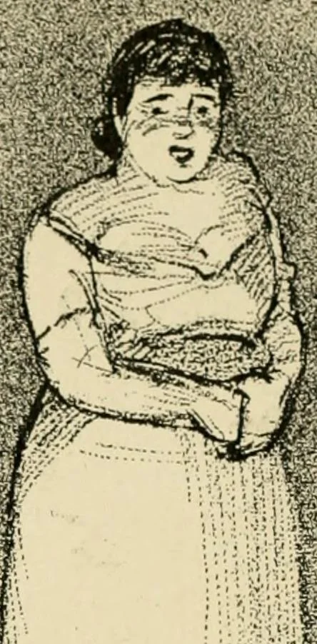 An illustration from Skämtbilden och dess historia i konsten, 1910, leaf 449