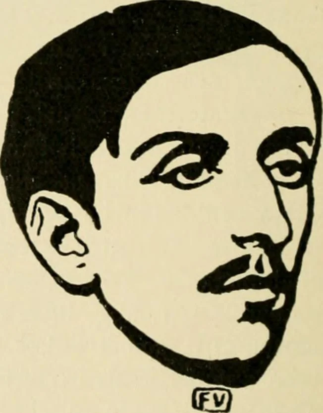 An illustration from Skämtbilden och dess historia i konsten, 1910, leaf 451