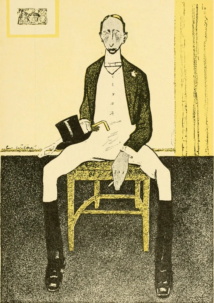 An illustration from Skämtbilden och dess historia i konsten, 1910, leaf 506