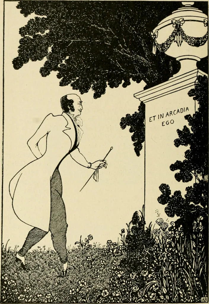 An illustration from Skämtbilden och dess historia i konsten, 1910, leaf 541