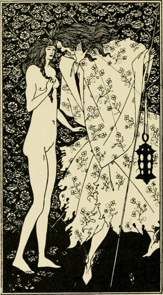 An illustration from Skämtbilden och dess historia i konsten, 1910, leaf 543