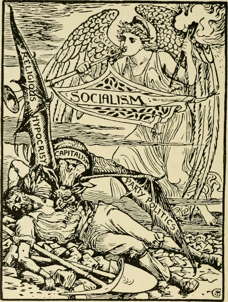 An illustration from Skämtbilden och dess historia i konsten, 1910, leaf 547