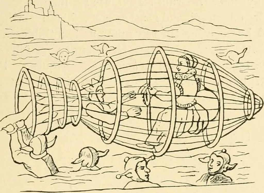 An illustration from Skämtbilden och dess historia i konsten, 1910, leaf 56