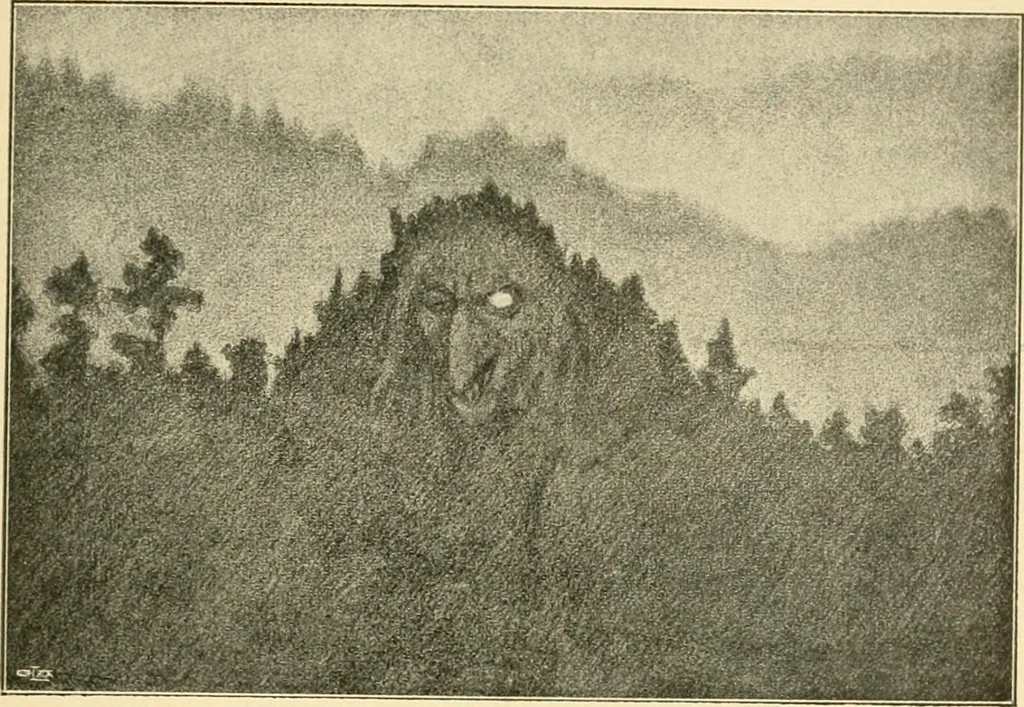 An illustration from Skämtbilden och dess historia i konsten, 1910, leaf 566