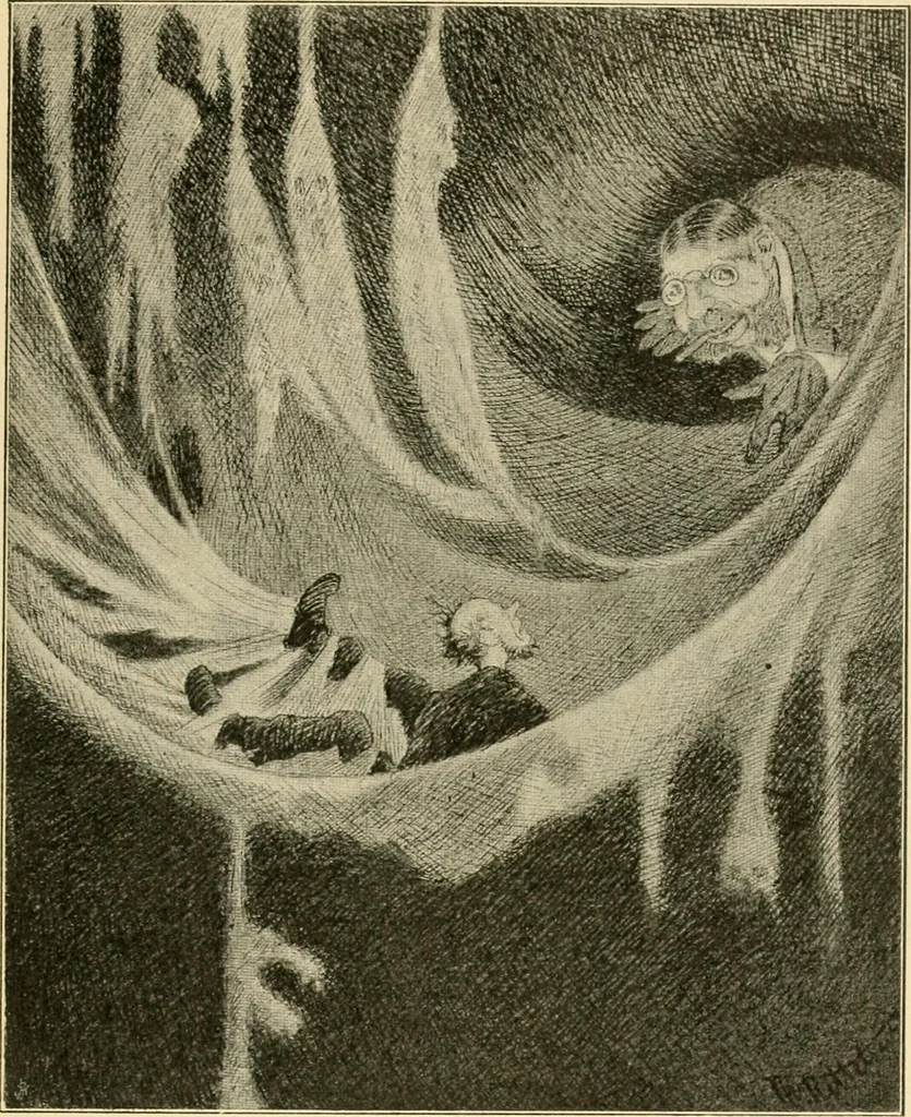 An illustration from Skämtbilden och dess historia i konsten, 1910, leaf 570