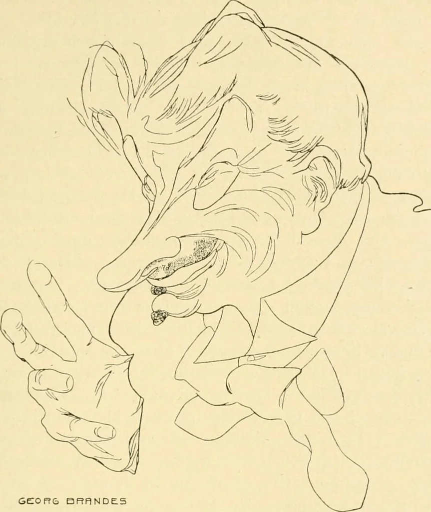 An illustration from Skämtbilden och dess historia i konsten, 1910, leaf 572