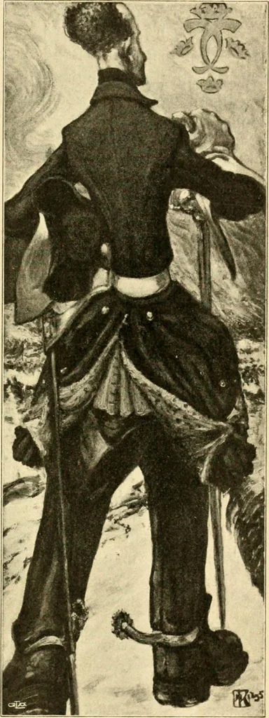 An illustration from Skämtbilden och dess historia i konsten, 1910, leaf 610