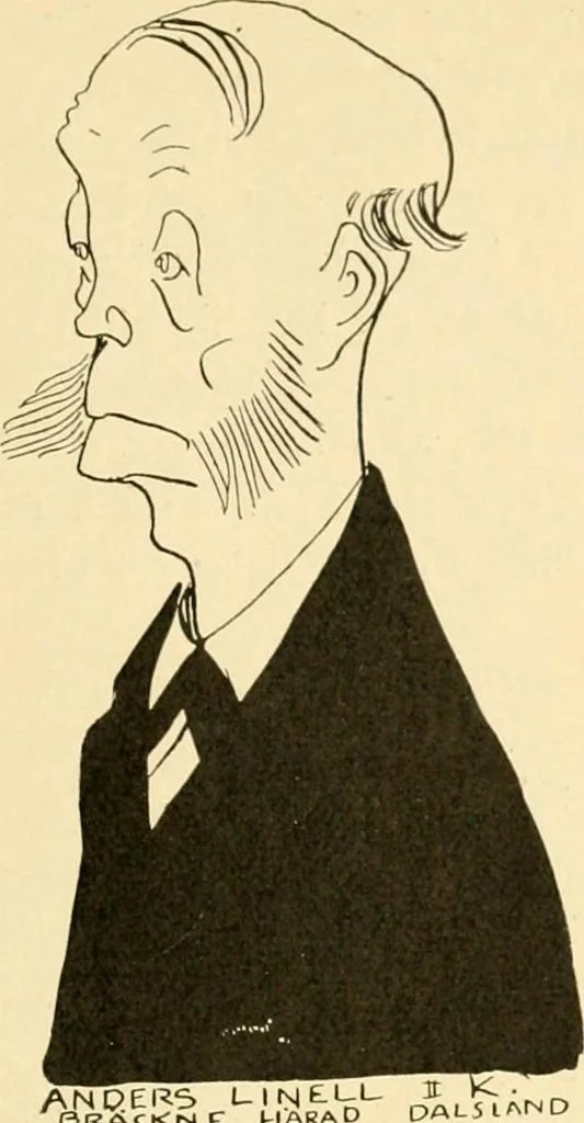 An illustration from Skämtbilden och dess historia i konsten, 1910, leaf 640