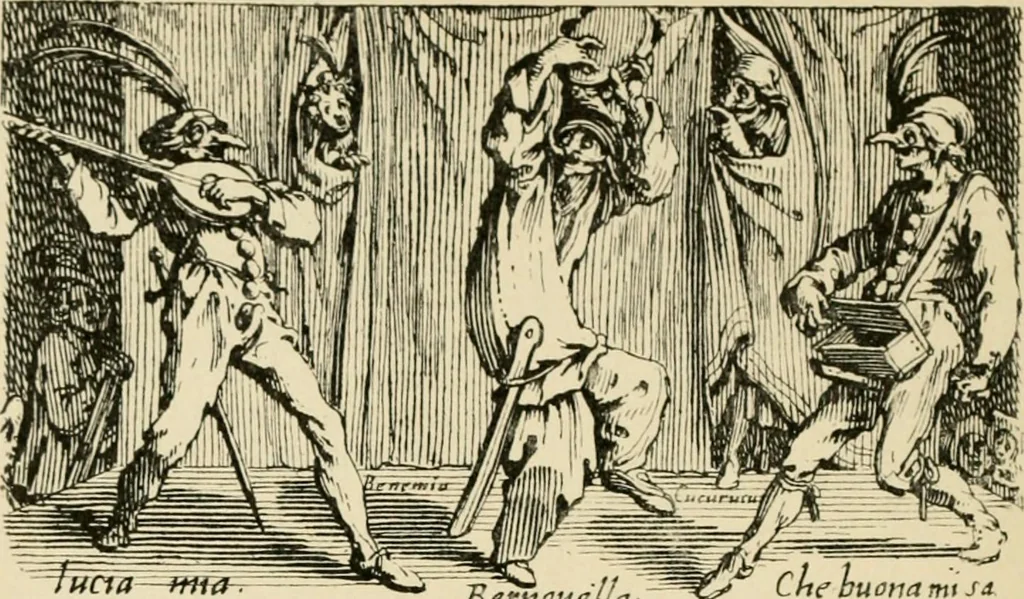 An illustration from Skämtbilden och dess historia i konsten, 1910, leaf 67