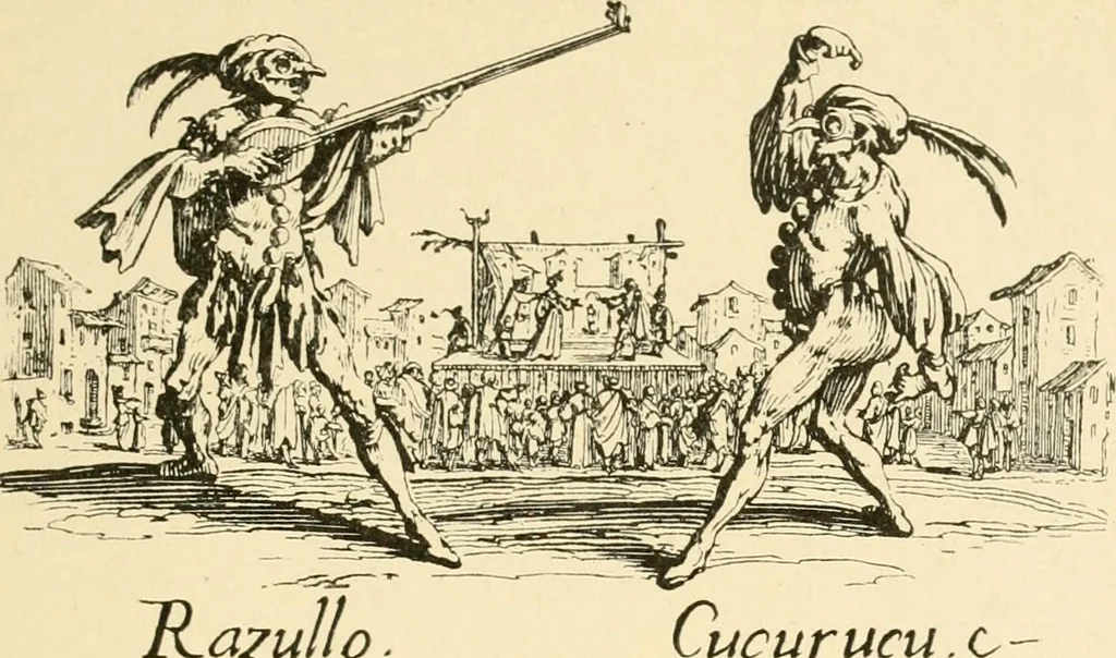 An illustration from Skämtbilden och dess historia i konsten, 1910, leaf 68