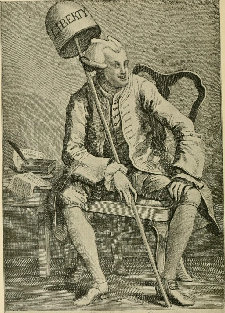 An illustration from Skämtbilden och dess historia i konsten, 1910, leaf 97