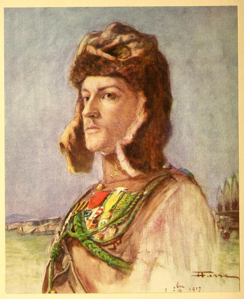 An illustration from Sky fighters of France, aerial warfare, 1914-1918, 1919, leaf 12