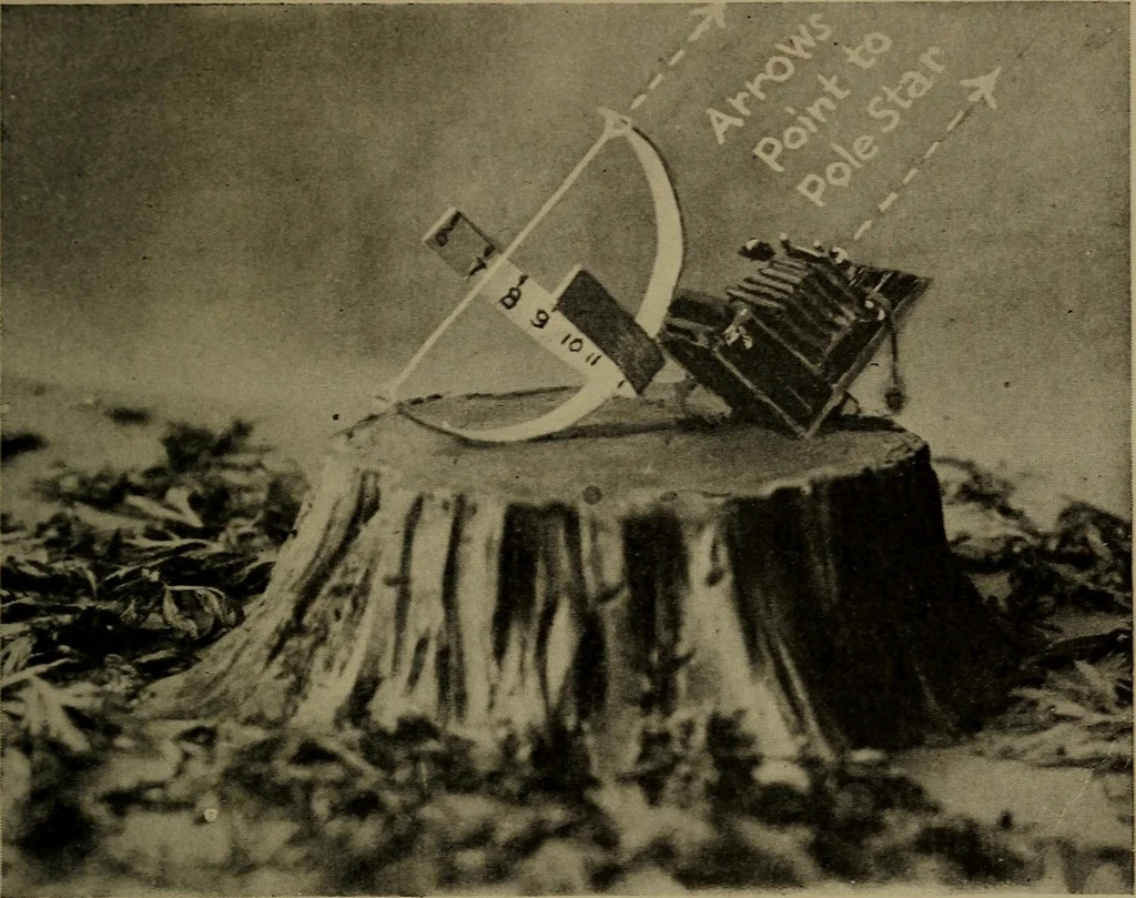 An illustration from The sky movies, 1922, leaf 122