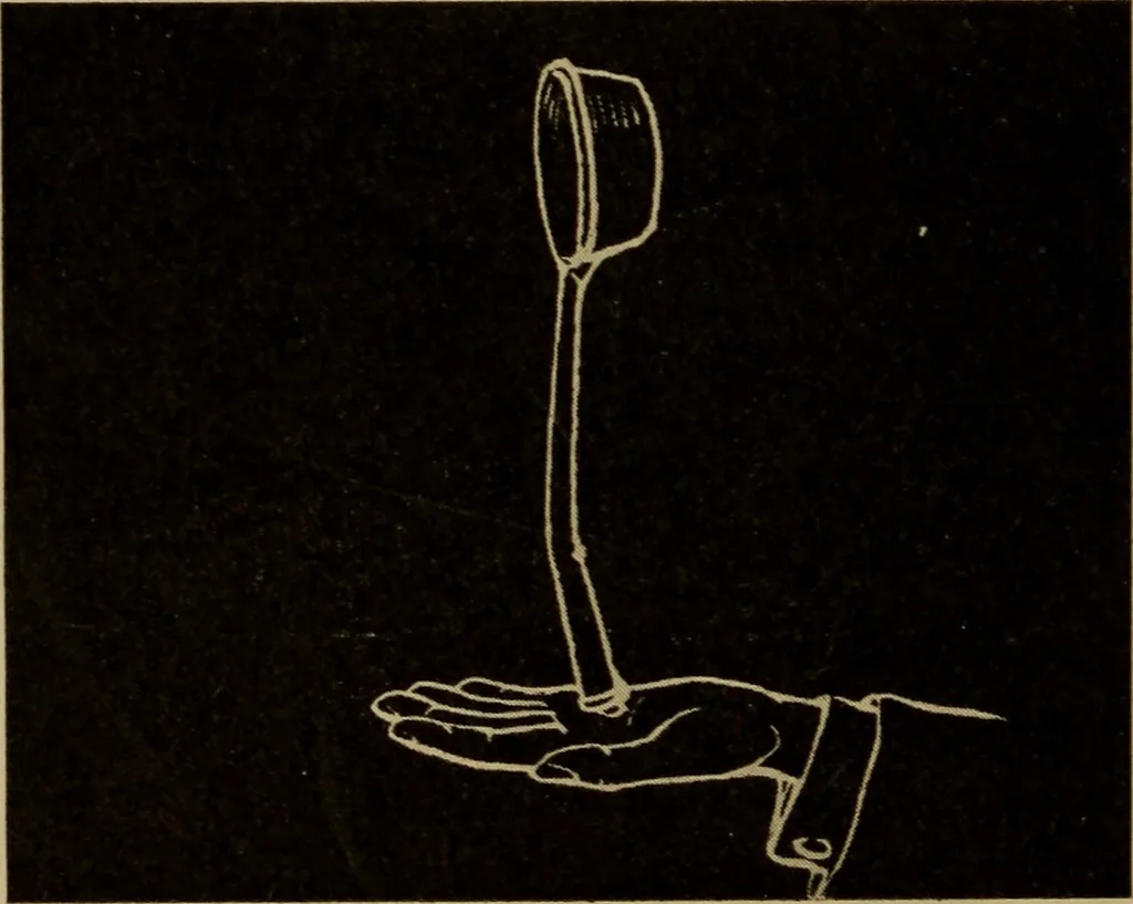 An illustration from The sky movies, 1922, leaf 123