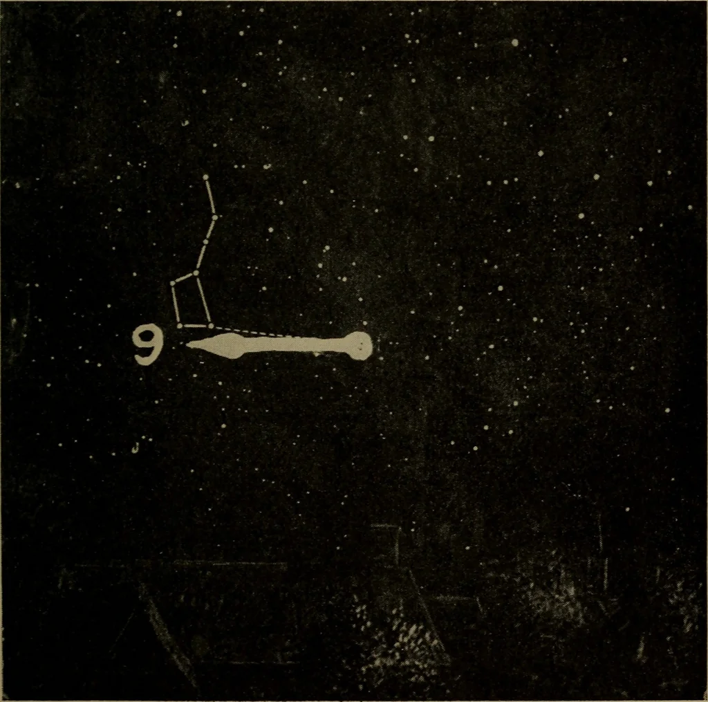 An illustration from The sky movies, 1922, leaf 126