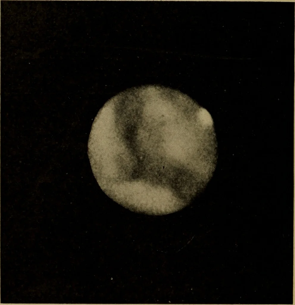An illustration from The sky movies, 1922, leaf 171