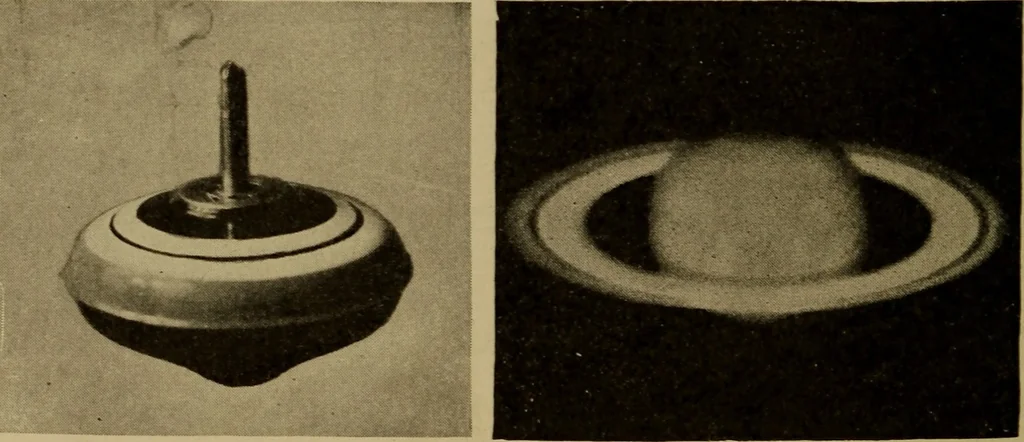 An illustration from The sky movies, 1922, leaf 181