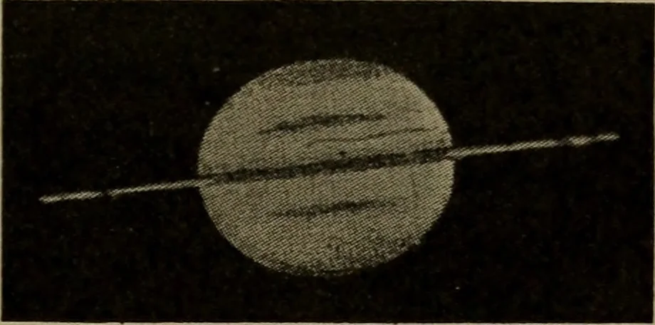 An illustration from The sky movies, 1922, leaf 182