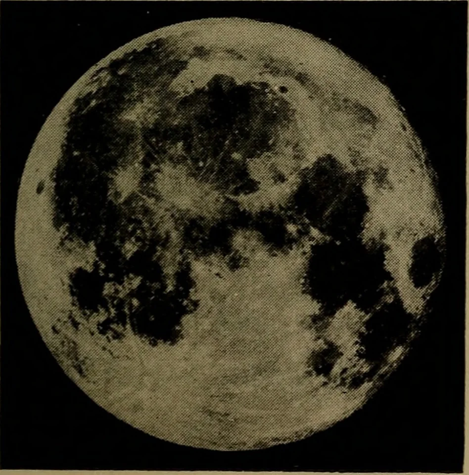 An illustration from The sky movies, 1922, leaf 50