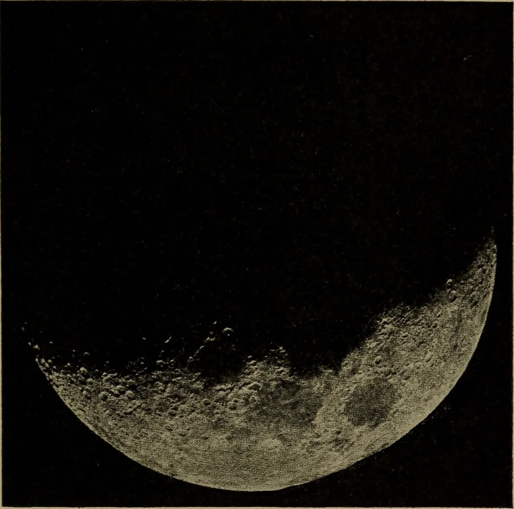 An illustration from The sky movies, 1922, leaf 56