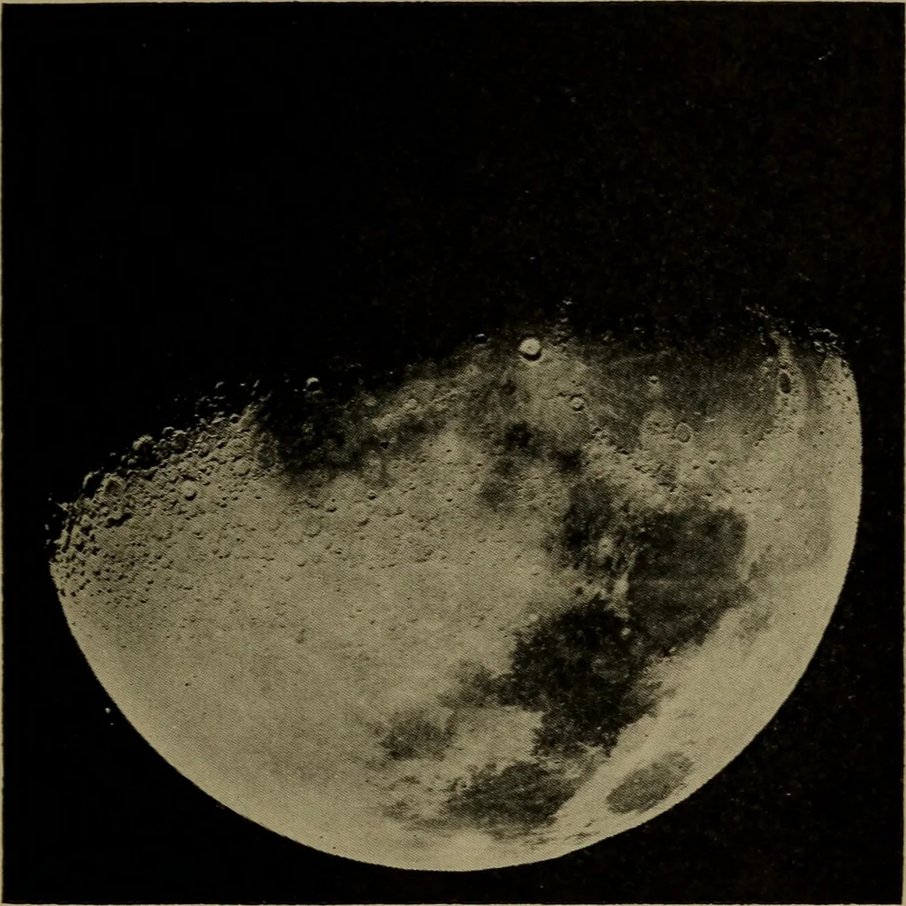 An illustration from The sky movies, 1922, leaf 62