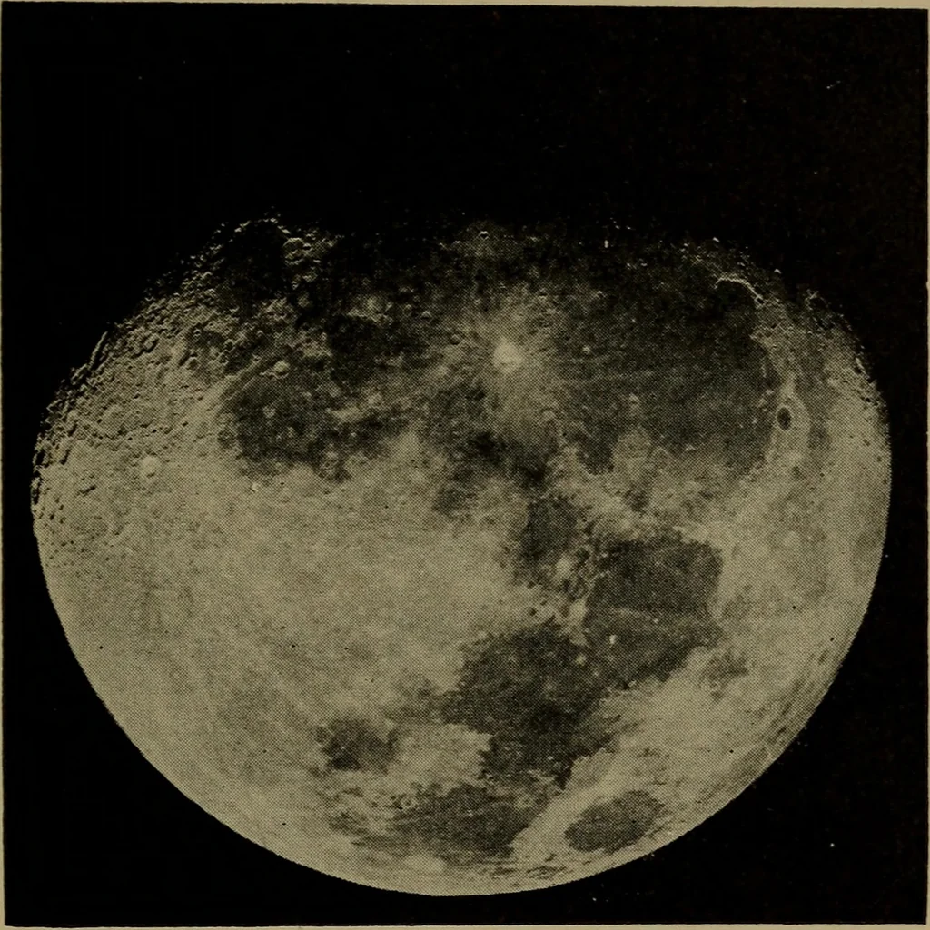 An illustration from The sky movies, 1922, leaf 64