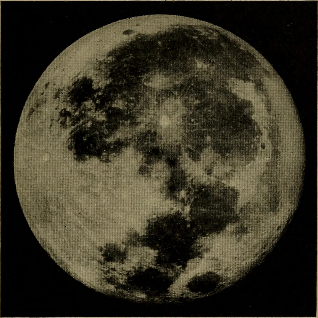 An illustration from The sky movies, 1922, leaf 66