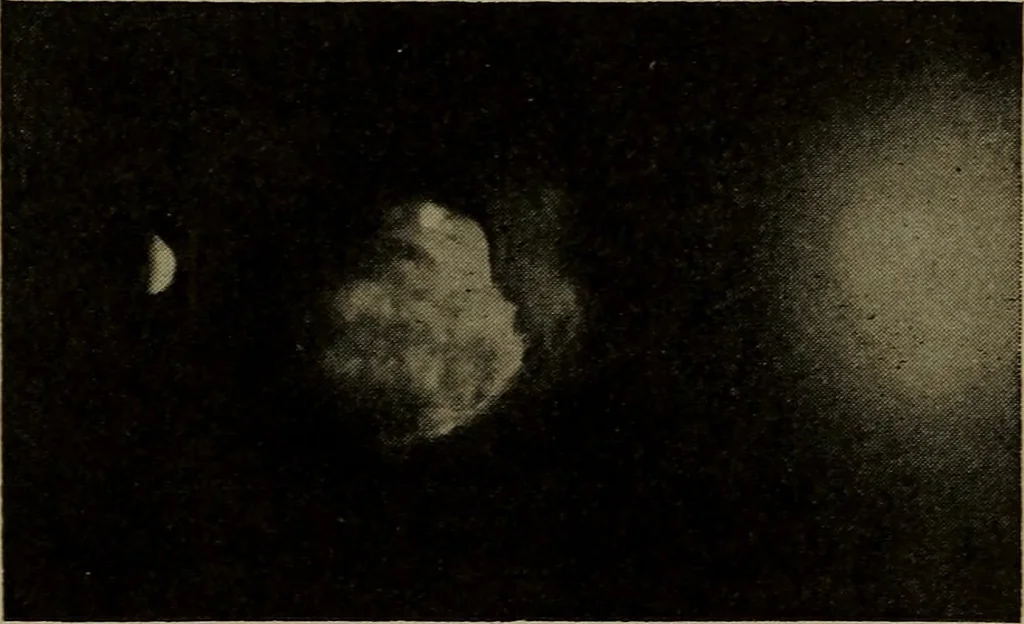 An illustration from The sky movies, 1922, leaf 66