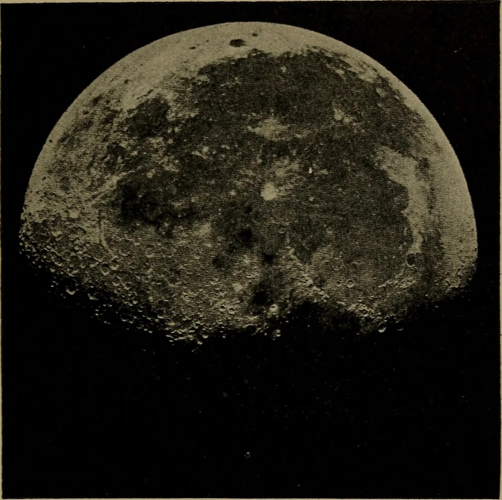 An illustration from The sky movies, 1922, leaf 70