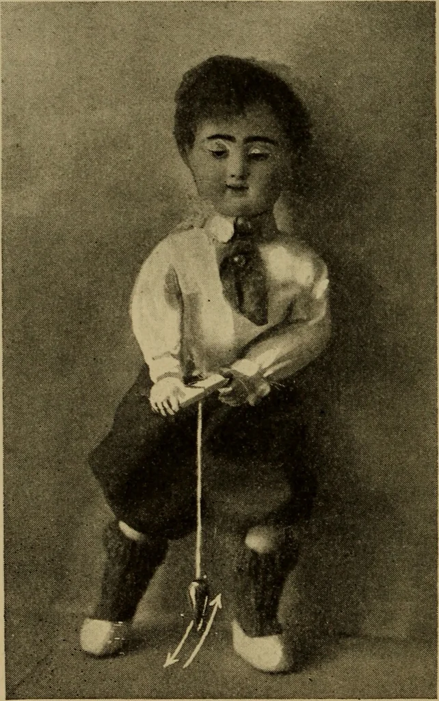 An illustration from The sky movies, 1922, leaf 89