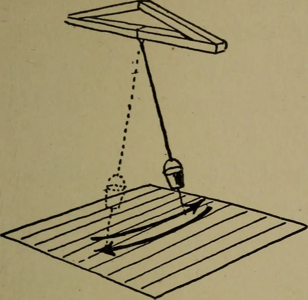 An illustration from The sky movies, 1922, leaf 92