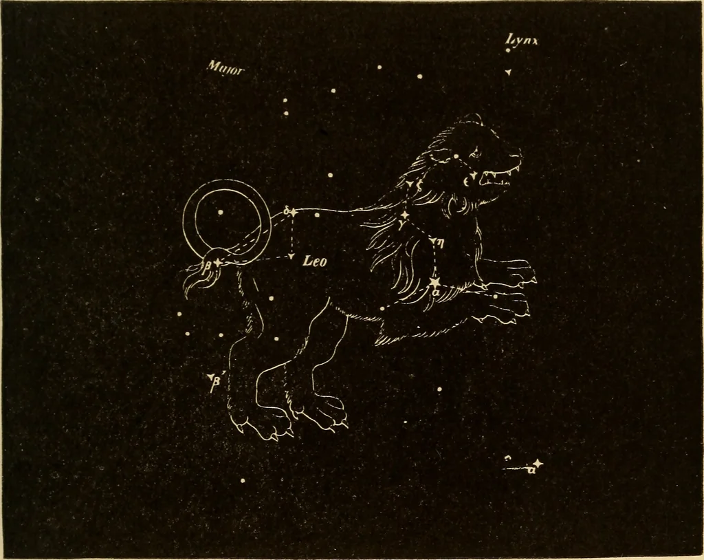 An illustration from The sky: spring and summer nights, 1920, leaf 24