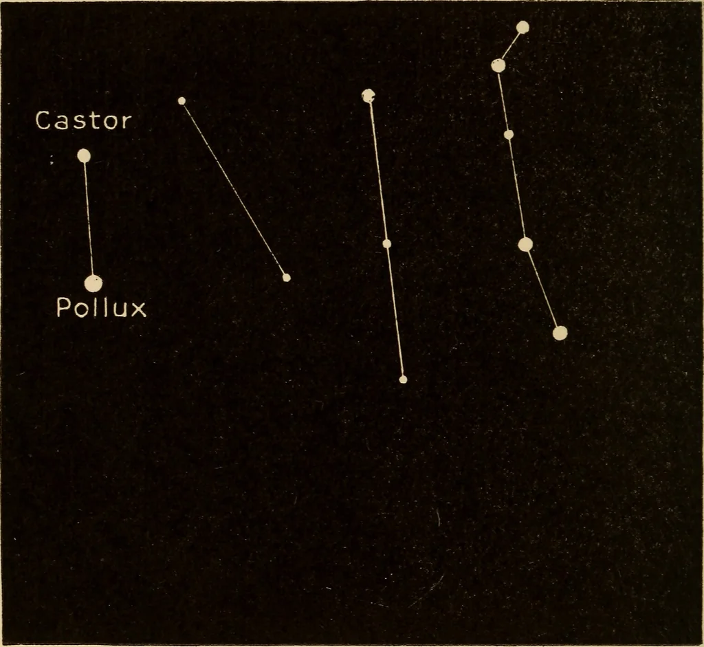 An illustration from The sky: spring and summer nights, 1920, leaf 27