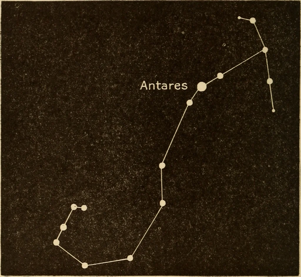 An illustration from The sky: spring and summer nights, 1920, leaf 33