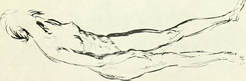 An illustration from The Slade; a collection of drawings and some pictures done by past and present students of the London Slade School of Art, MDCCCXCIII-MDCCCVII, 1907, leaf 100