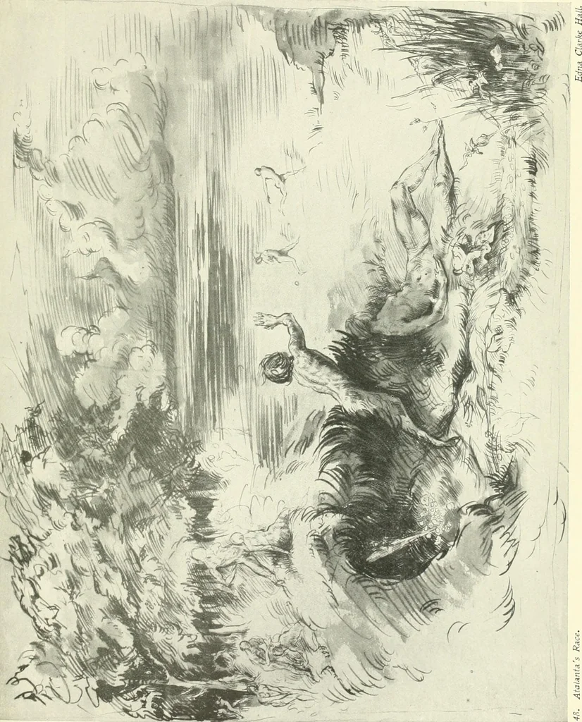 An illustration from The Slade; a collection of drawings and some pictures done by past and present students of the London Slade School of Art, MDCCCXCIII-MDCCCVII, 1907, leaf 106