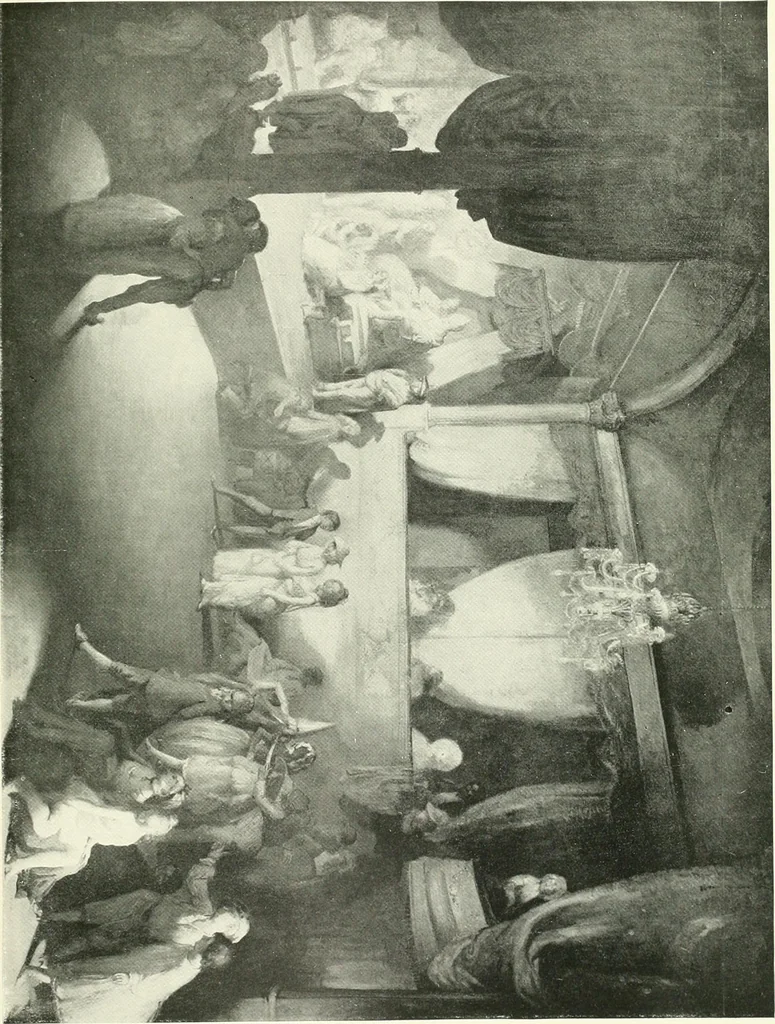 An illustration from The Slade; a collection of drawings and some pictures done by past and present students of the London Slade School of Art, MDCCCXCIII-MDCCCVII, 1907, leaf 146